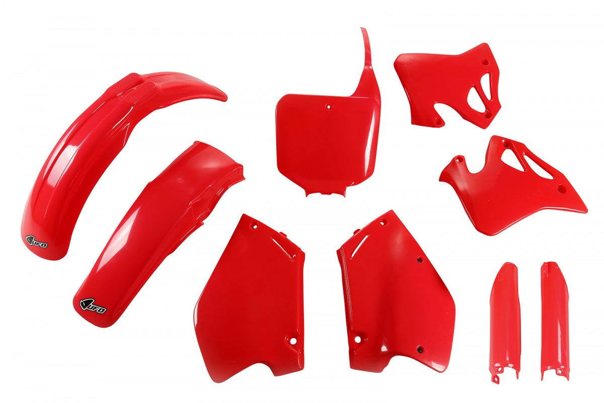 UFO plastic kit Rood Honda CR 125R 95-97 &amp; CR 250R 95-96 ( full kit )