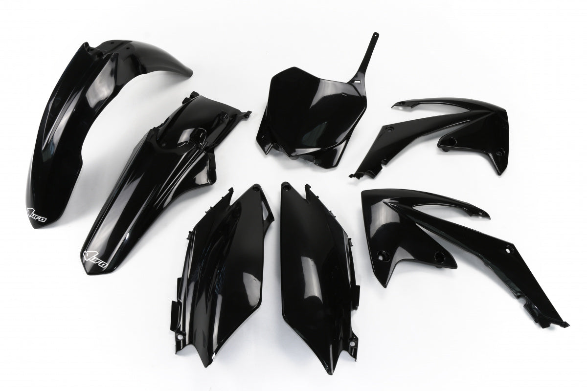 X-fun plastic kit Zwart Honda CRF 250R 2011-2013 &amp; CRF 450R 2011-2012