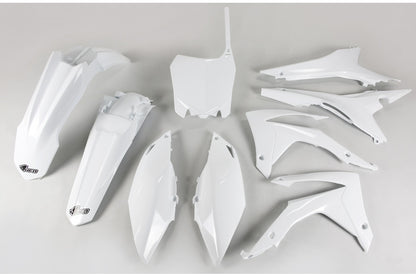 UFO plastic kit met airbox covers Wit Honda CRF 250R 2014-2017 &amp; CRF 450R 2013-2016