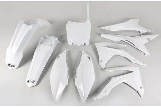 UFO plastic kit met airbox covers Wit Honda CRF 250R 2014-2017 &amp; CRF 450R 2013-2016
