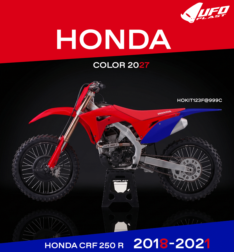 UFO plastic kit Replica Factory HRC 2026 Honda CRF 250R 18-21 & CRF 450R 17-20 ( full kit )