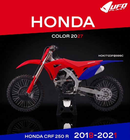 UFO plastic kit Replica Factory HRC 2026 Honda CRF 250R 18-21 & CRF 450R 17-20 ( full kit ) - MxProStoreParts