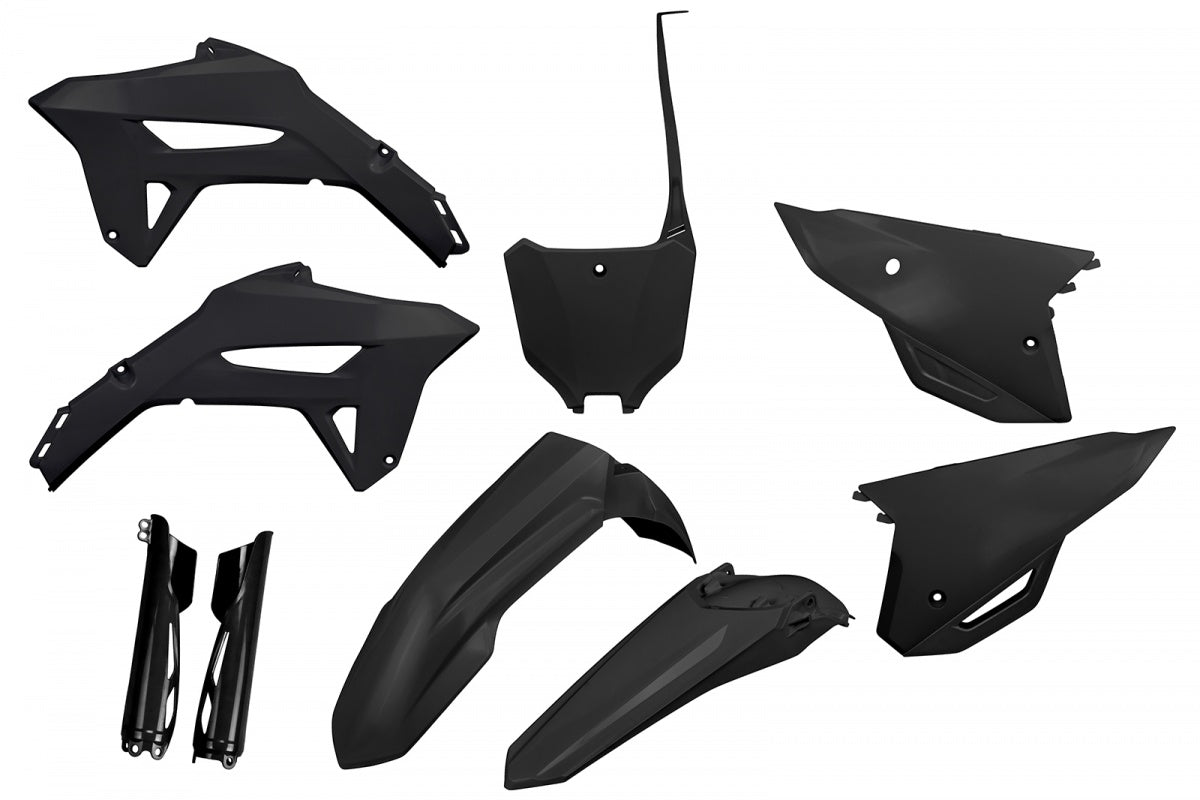 UFO plastic kit Zwart Honda CRF 250R 2022-2024 & CRF 450R 2021-2024 ( full kit )