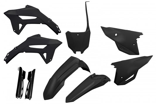 UFO plastic kit Zwart Honda CRF 250R 2022-2024 & CRF 450R 2021-2024 ( full kit )