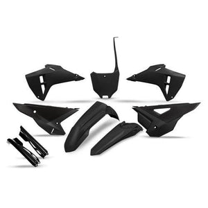 Kit de plásticos UFO Negro para Honda CRF 250R 2022-2024 y CRF 450R 2021-2024 (kit de restyling 2025)