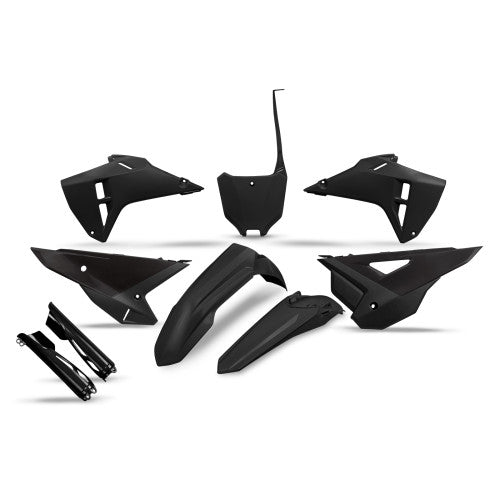 UFO plastic kit Zwart Honda CRF 250R 2022-2024 &amp; CRF 450R 2021-2024 ( restyle kit 2025 )