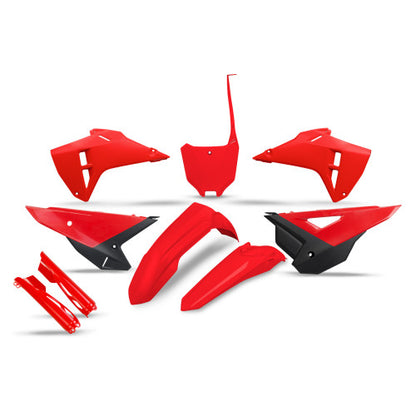 UFO plastic kit OEM kleur Honda CRF 250R 2022-2024 &amp; CRF 450R 2021-2024 ( restyle kit 2025 )