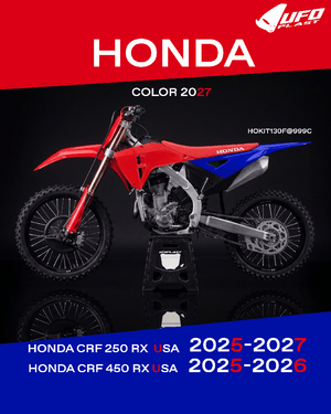 Kit plastique UFO Replica Factory HRC 2026 pour Honda CRF 250RX 2025- et CRF 450RX 2025-2026