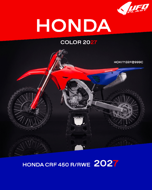 UFO plastic kit Replica Factory HRC 2026/2027 Honda CRF 450R 2027 ( full kit ) - MxProStoreParts