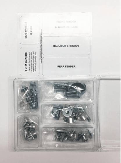 Bolt Volledige plastic set schroeven set Honda CR 125R 1993-1997 & CR 250R 1992-1996