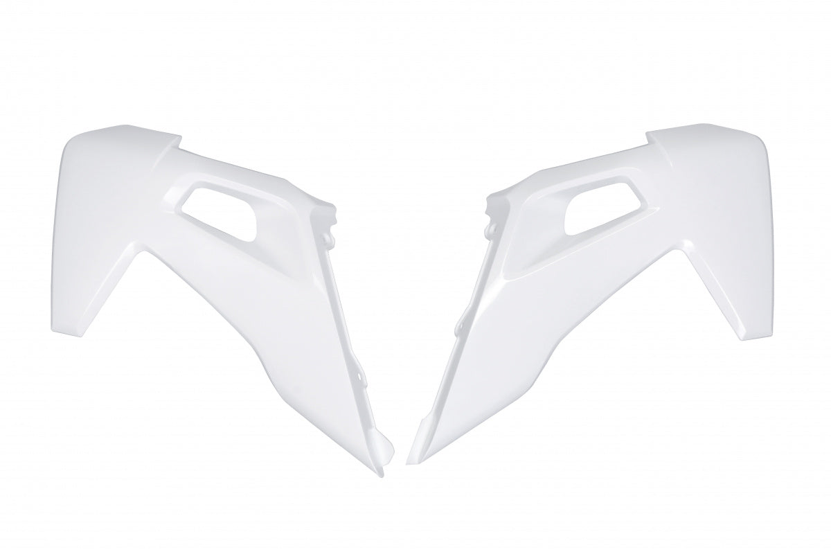 UFO radiator kappen Wit 2020 Husqvarna TC/FC 125/250/350/450 19- & FE/TE 125/150/250/300/450/501 20-