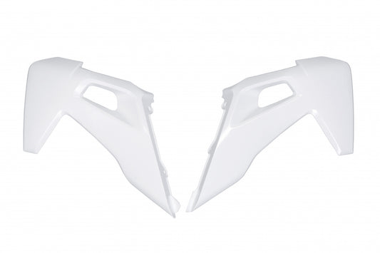 UFO radiator kappen Wit 2020 Husqvarna TC/FC 125/250/350/450 19- & FE/TE 125/150/250/300/450/501 20-