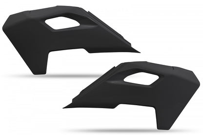 UFO radiator kappen Zwart Husqvarna FC/TC 125/250/300/350/450 2023-2024 &amp; FE/TE 250/300/350/450/501 2024-