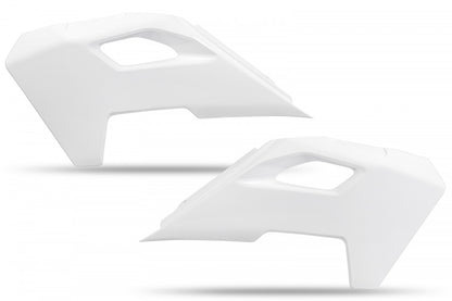 UFO radiator kappen Wit Husqvarna FC/TC 125/250/300/350/450 2023-2024 &amp; FE/TE 250/300/350/450/501 2024-