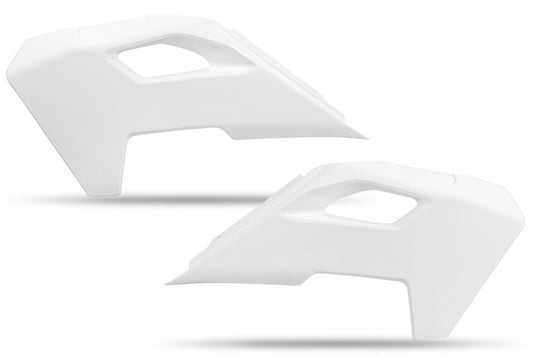 UFO radiator kappen Wit Husqvarna FC/TC 125/250/300/350/450 2023-2024 &amp; FE/TE 250/300/350/450/501 2024-