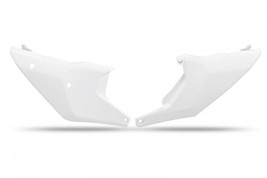 UFO Zijnummerborden Wit Husqvarna FC/TC 125/250/300/350/450 2023- &amp; FE/TE 250/300/350/450/501 2024-