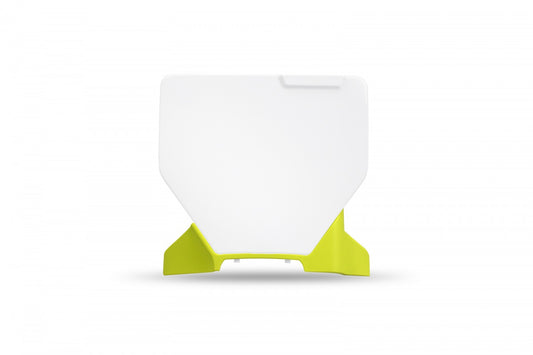 UFO voornummerplaat compleet OEM / Wit - Fluor Geel Husqvarna TC/FC 125/250/350/450 2023-