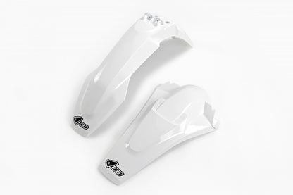 UFO voorspatbord + achterspatbord Wit Husqvarna FC/TC 125/250/300/350/450 16-18 & TC 250 17-18