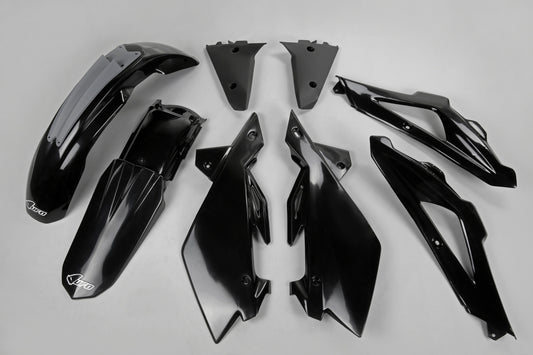 UFO plastic kit Zwart Husqvarna TC 125/250 2005-2007