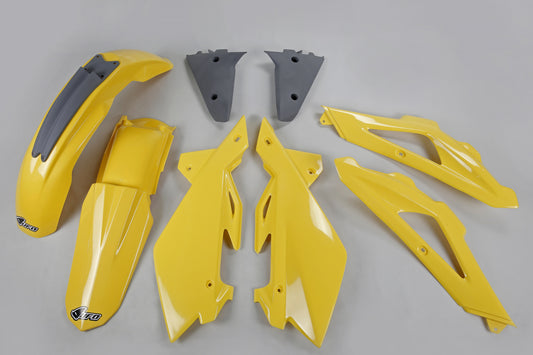 UFO plastic kit Geel Husqvarna TC 125/250 2005-2007