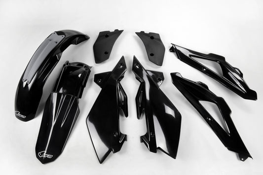 UFO plastic kit Zwart Husqvarna CR 125/250 2006-2008