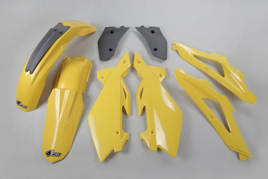 UFO plastic kit Geel Husqvarna CR 125/250 2006-2008