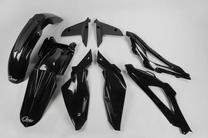 UFO plastic kit Zwart Husqvarna TC 125/250 2008-2010