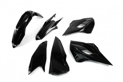 UFO plastic kit Zwart Husqvarna TE/FE 125/250/350/450/501 2015-2016