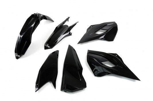 UFO plastic kit Zwart Husqvarna TE/FE 125/250/350/450/501 2015-2016