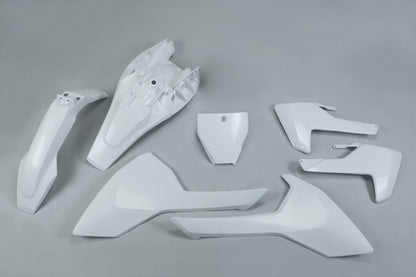 UFO plastic kit OEM/Wit Husqvarna TC 85 2018-