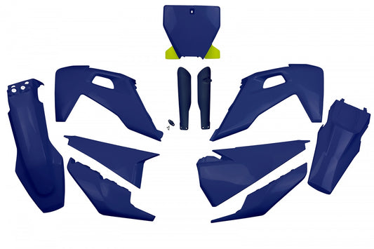 UFO plastic kit Blauw Husqvarna TC/FC 125/250/350/450 2019-2022 ( full kit )