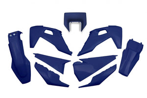 Kit de plástico UFO Azul para Husqvarna TE 250/300 20- y FE 250/350/450/501 20-