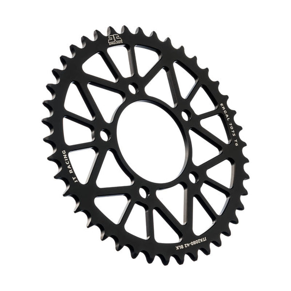 JT Rear Alu Sprocket 7075 T6 JTA2080.43BLK Black