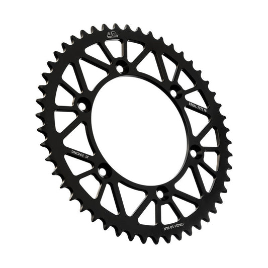 JT Rear Alu Sprocket 7075 T6 Black JTA251.48BLK