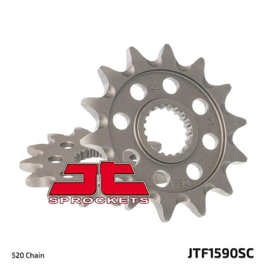 JT Sprockets voortandwiel 14 tands Gas Gas EC 250F & EC 300F, Yamaha YZ 125 & YZ 250F & WR 250F, Fantic XX/XE 125 - MxProStoreParts