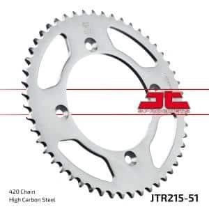 JT Hinterradritzel 51 Zähne Stahl JTR215.51 für 420 Kette - MxProStoreParts