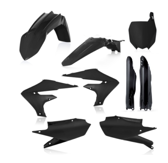 Acerbis plastic kit Zwart Yamaha YZ 250F 19-22 &amp; YZ 450F 18-22