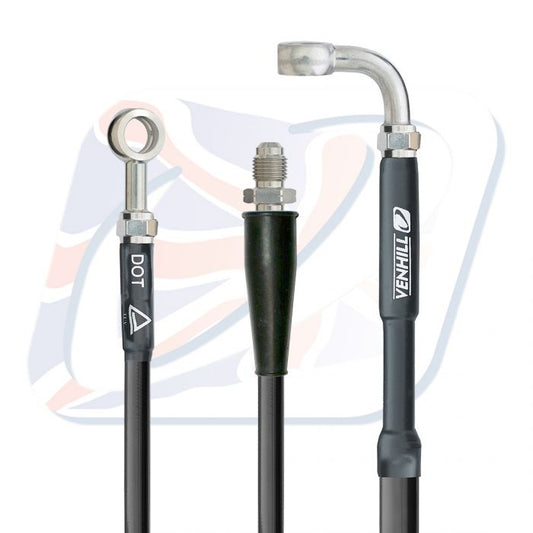 Venhill voor remleiding Zwart Honda CR 125R-250R-500R 1984-1987