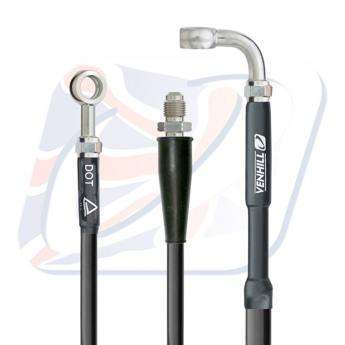 Venhill voor remleiding Zwart Honda CR 125R-250R-500R 1992-1994