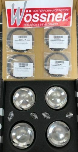 Wössner zuiger 4 stuks HAYABUSA 81, WOSSNER K8733DA-4 SUZUKI, 2008-2016 DISPL. 1340cc - MxProStoreParts