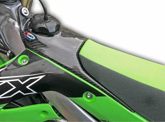 Pro Carbon tank cover Kawasaki KX 250F 2021- & KX 450F 2019-