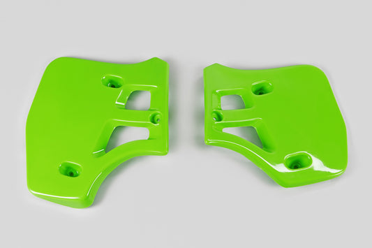 UFO radiator kappen Groen Kawasaki KX 250 1988-1989 & KX 500 1988-2002