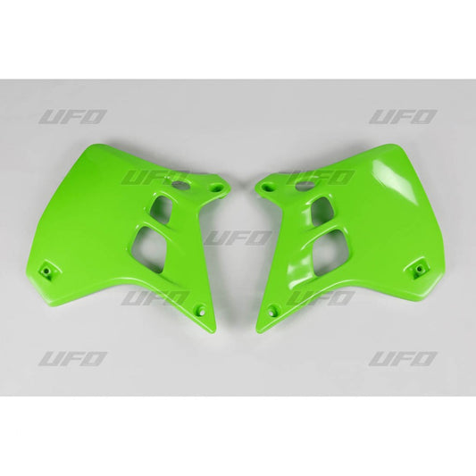 UFO radiator kappen Groen Kawasaki KX 250 90-91