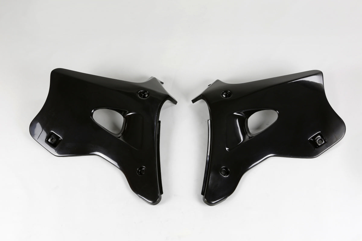 UFO radiator kappen Zwart Kawasaki KX 125/250 94-98