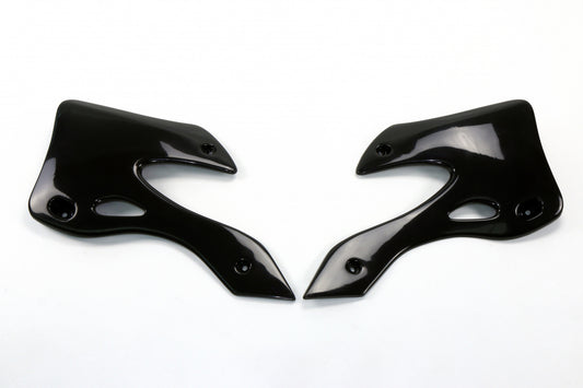 UFO radiator kappen Zwart Kawasaki KX 125/250 99-02