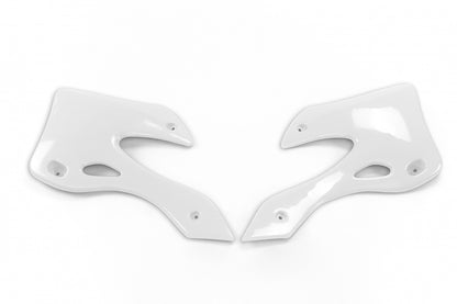 UFO radiator kappen Wit Kawasaki KX 125/250 99-02