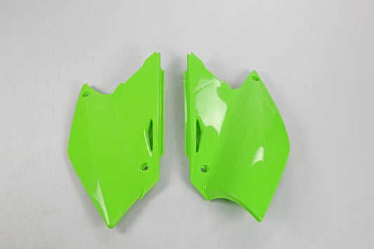 UFO Zijnummerborden Groen Kawasaki KX 250F 2004-2005