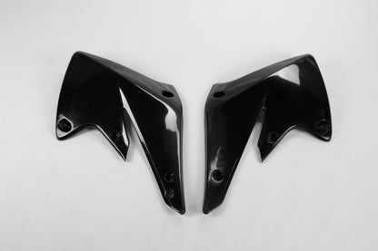 UFO radiator kappen Zwart Kawasaki KX 250F 2004-2005