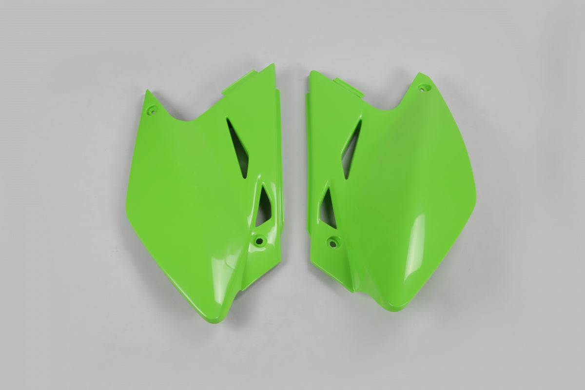 UFO Zijnummerborden Groen Kawasaki KX 450F 2006-2008
