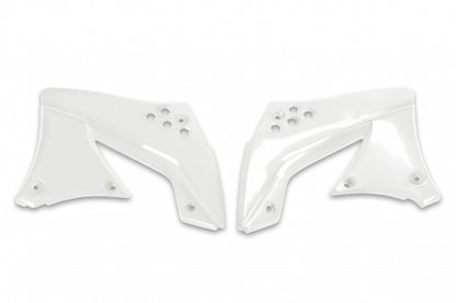 UFO radiator kappen Wit Kawasaki KX 450F 2009-2011